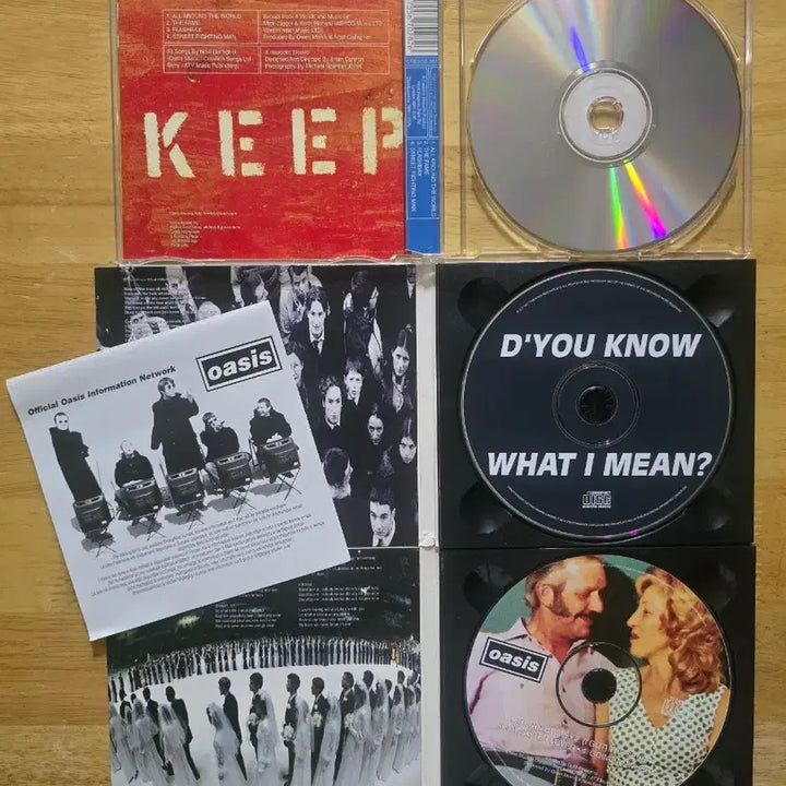 [BUNJANG] Oasis UK First Press Single CDs (3 Disc Set) / CD 음반 oasis 오아시스 싱글 영국반 초판 3장