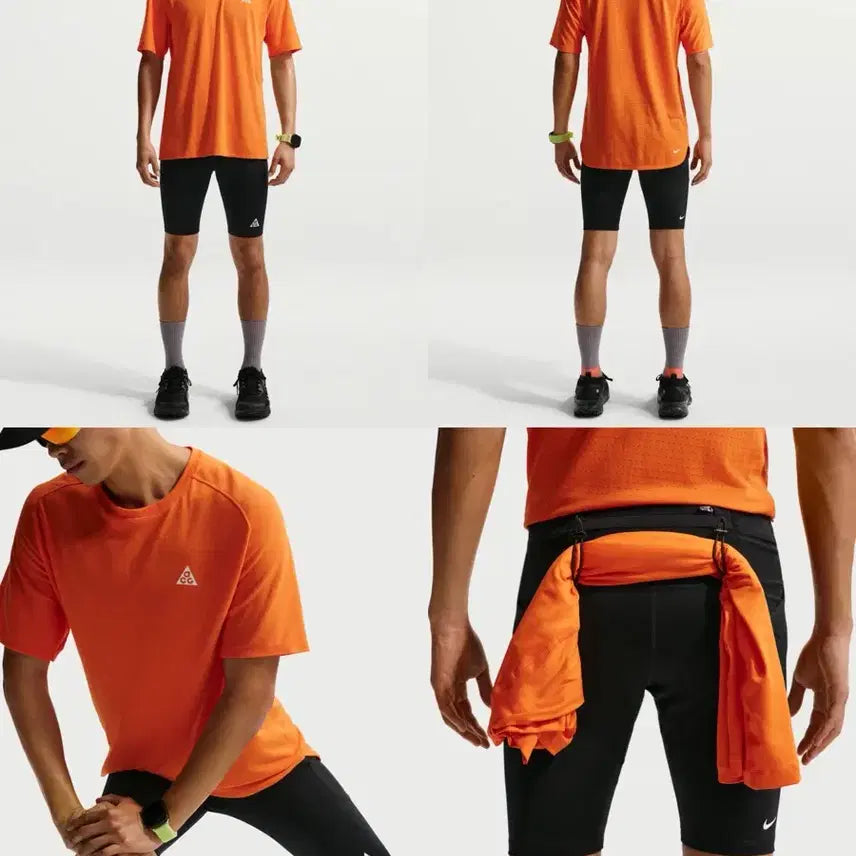 [SOLD OUT] [M] 나이키 ACG 라바루프 하프 타이즈 러닝 타이츠 블랙