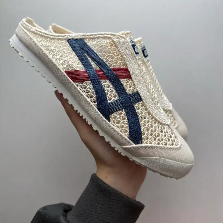 [SOLD OUT] 오니츠카타이거 멕시코66 슬립온 메쉬 아이보리 사이즈250