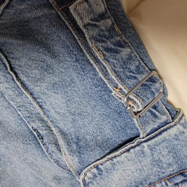 [BUNJANG] Zara Denim Cargo Overalls / 자라zara 청 데님 카고 멜빵 바지