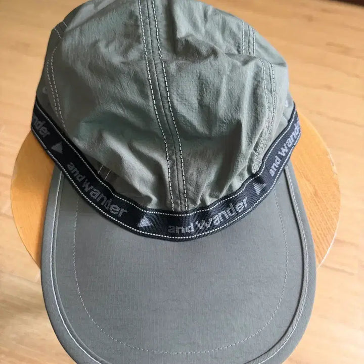 [BUNJANG] and wander JQ TAPE Cap Khaki (Original Model) / 앤드원더 JQ TAPE 캡 모자 카키 (초창기 모델)