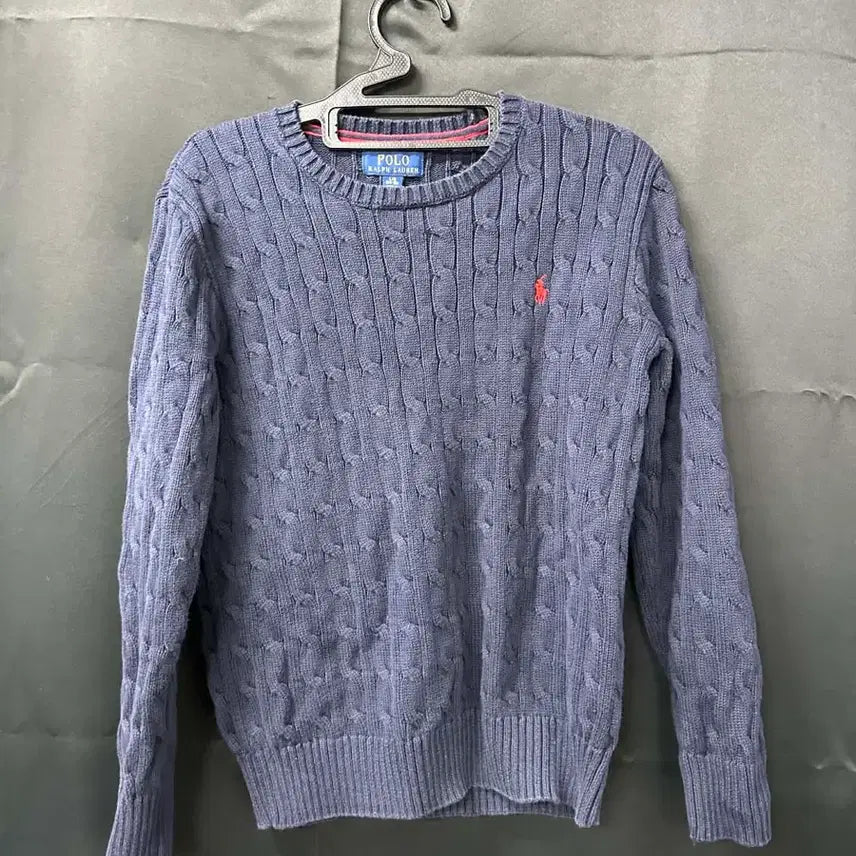 [BUNJANG] Polo Ralph Lauren Cable Knit Sweater Size 14-16 / 폴로 랄프로렘 케이블 니트 14-16 100
