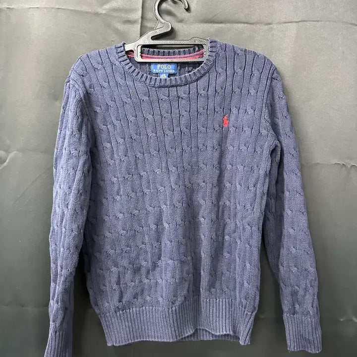 [BUNJANG] Polo Ralph Lauren Cable Knit Sweater Size 14-16 / 폴로 랄프로렘 케이블 니트 14-16 100