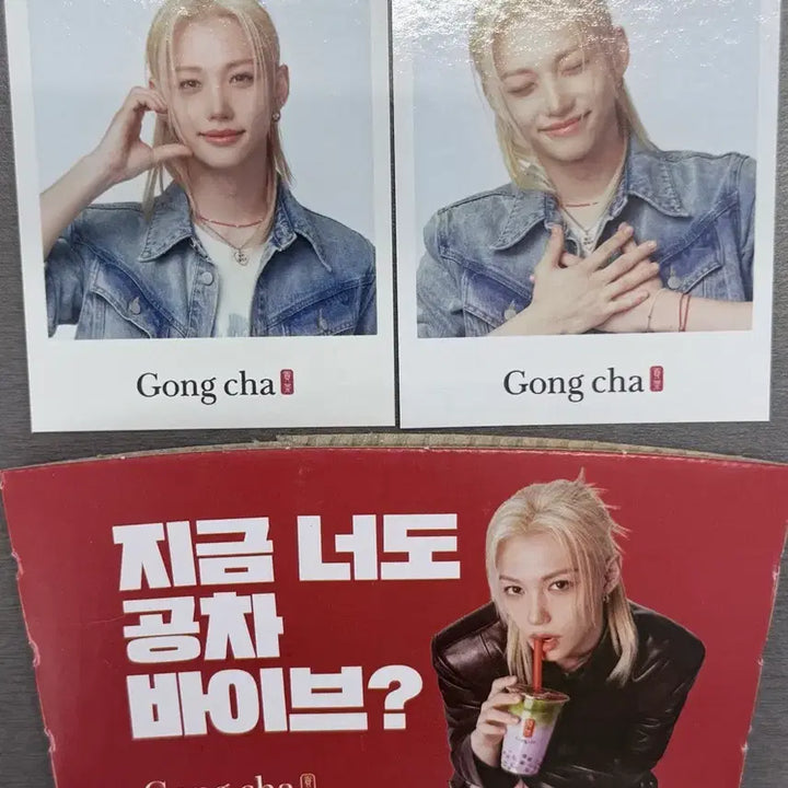 [SOLD OUT] 공차 Felix 필릭스 포토카드 + 컵홀더