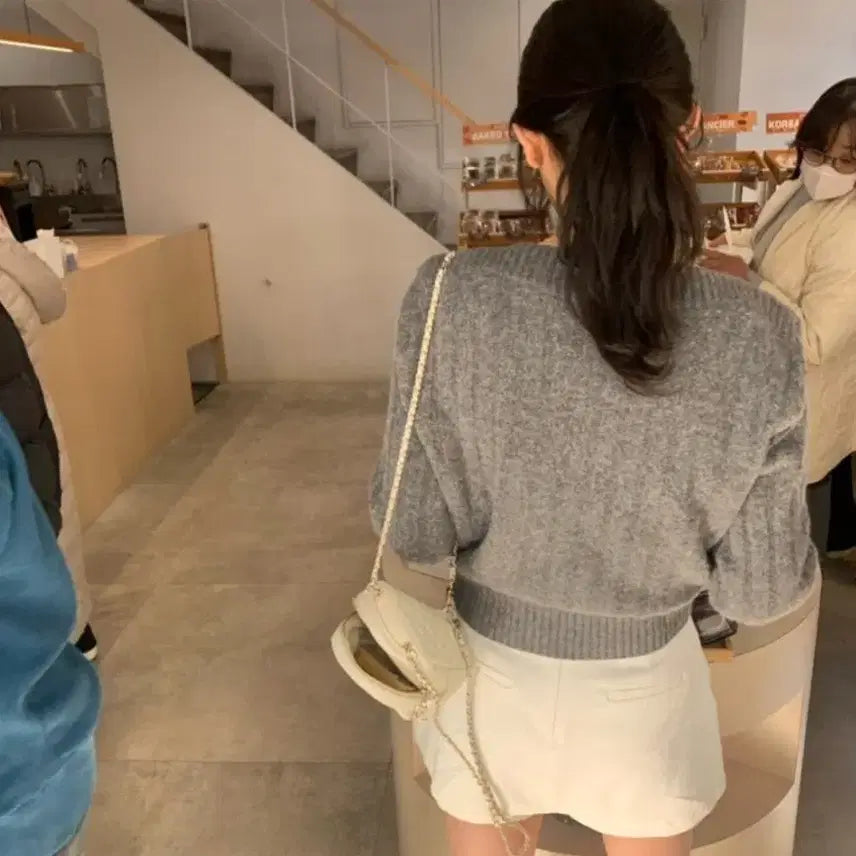[BUNJANG] Sienne Shop Cotton Skirt Pants Ivory S / 센느샵 코튼스커트팬츠 아이보리S(새상품)