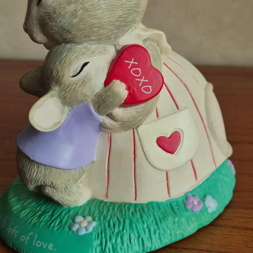 [BUNJANG] Vintage Hallmark Bunny Piggy Bank Object / 빈티지 홀마크 버니 저금통 오브제