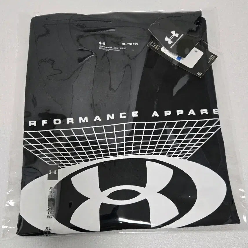 [SOLD OUT] 언더아머 블랙 반팔 티셔츠 XL 새상품