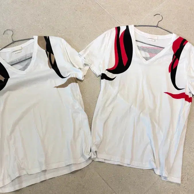 [SOLD OUT] 명품 알렉산더맥퀸 이태리 반팔 티셔츠 M 2장 일괄