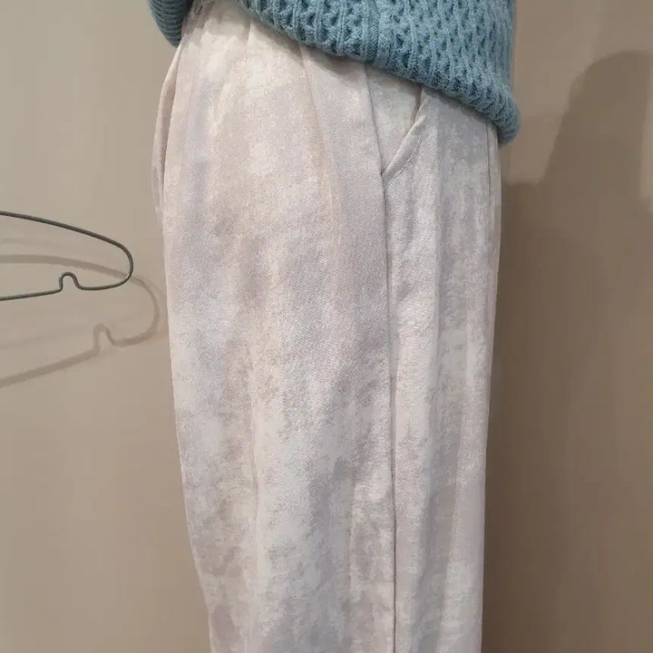 [BUNJANG] Ivory Wide Pants / 아이보리 와이드  팬츠
