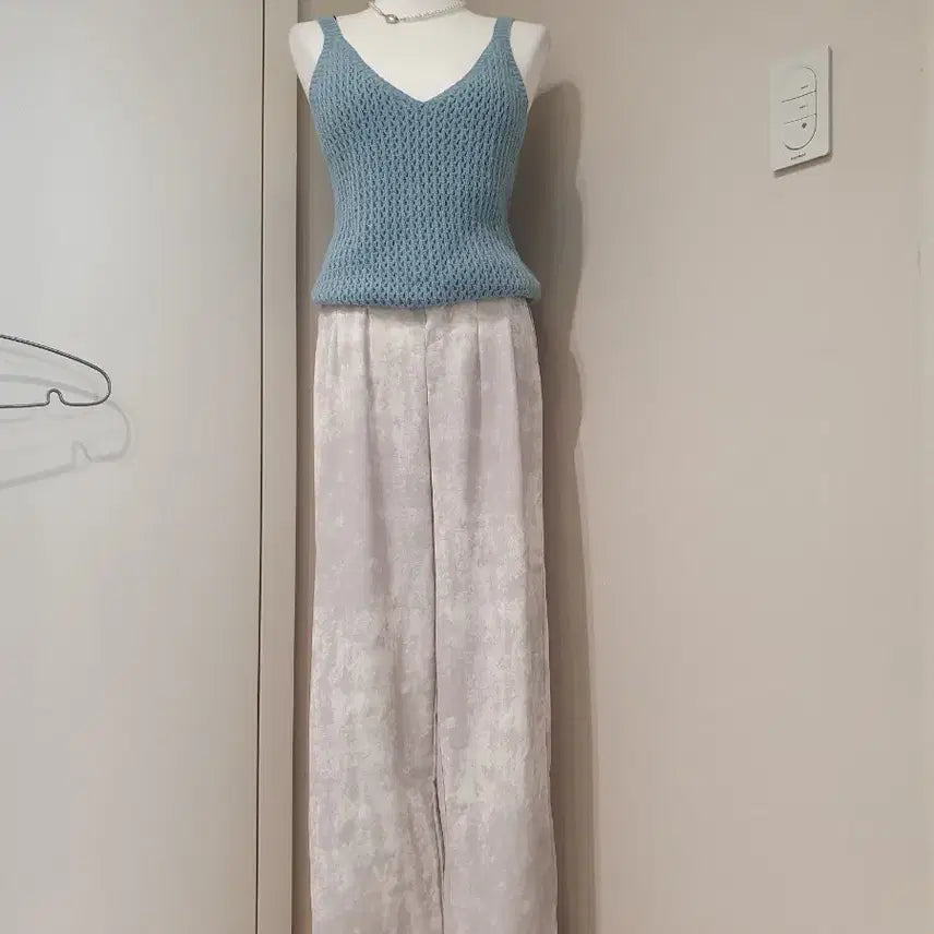 [BUNJANG] Ivory Wide Pants / 아이보리 와이드  팬츠