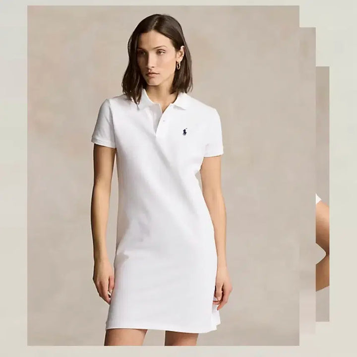 [BUNJANG] Polo Ralph Lauren Cotton Mesh Polo Dress / 폴로랄프로렌 코튼 메시 폴로 드레스 S사이즈