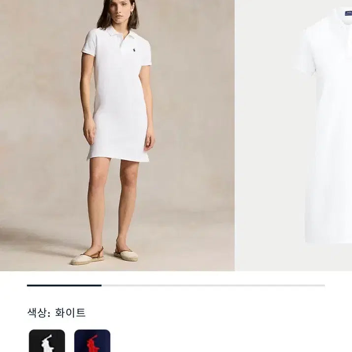 [BUNJANG] Polo Ralph Lauren Cotton Mesh Polo Dress / 폴로랄프로렌 코튼 메시 폴로 드레스 S사이즈