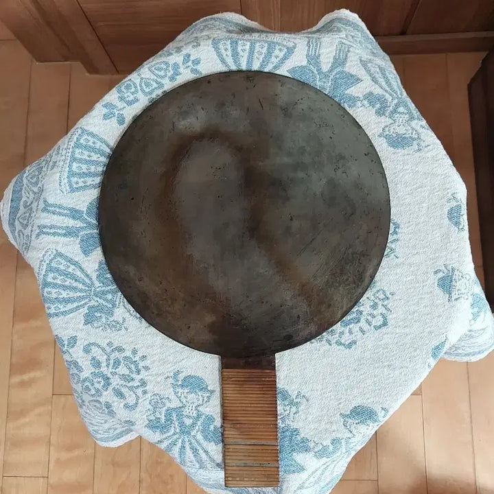 [SOLD OUT] 빈티지 황동 손거울 학 문양(동경)골동품