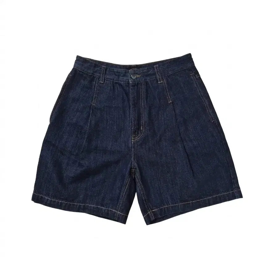 [BUNJANG] Beslow One-Tuck Denim Shorts Indigo / (28) 비슬로우 원턱 데님 쇼츠 인디고