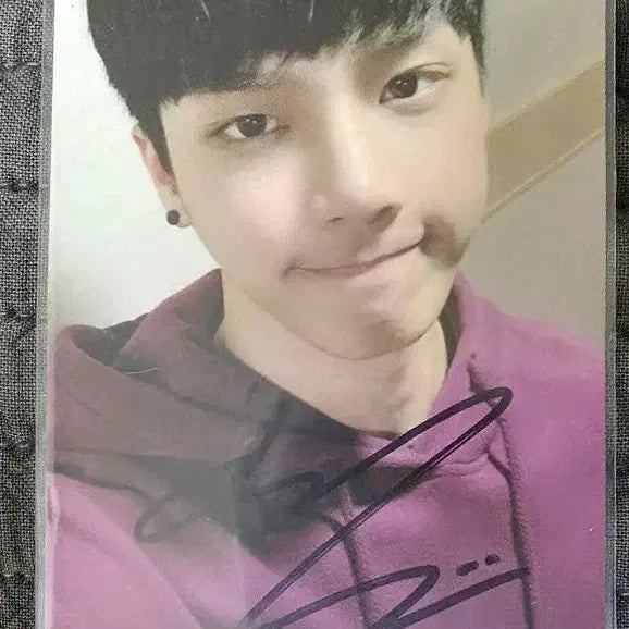 [BUNJANG] In Another Minute Jaejun Signed Photocard / 인어미닛 트레이 재준 싸인포카