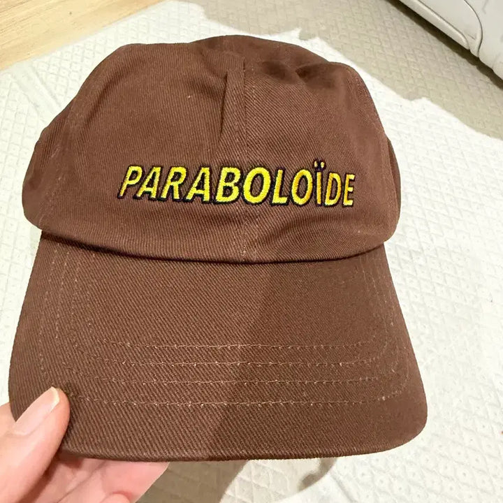 [SOLD OUT] Paraboloide 파라볼로이드 볼캡 브라운