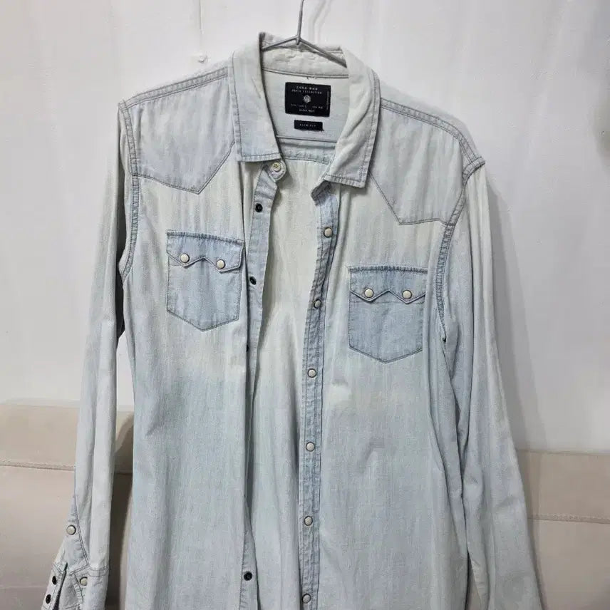 [SOLD OUT] 자라 ZARA 데님 웨스턴 셔츠