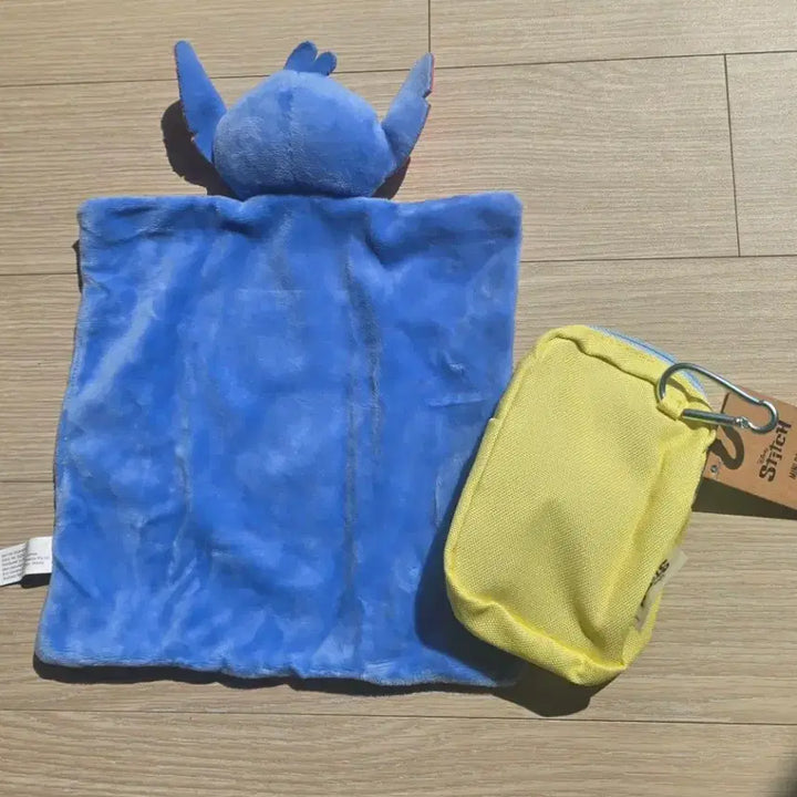 [BUNJANG] Disney Stitch Handkerchief Pouch Set / 디즈니 스티치 손수건 파우치 세트