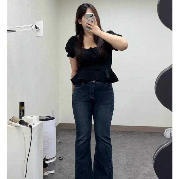 [BUNJANG] Harty66 Lovely Frill Blouse / 하티66 러블리 프릴 블라우스