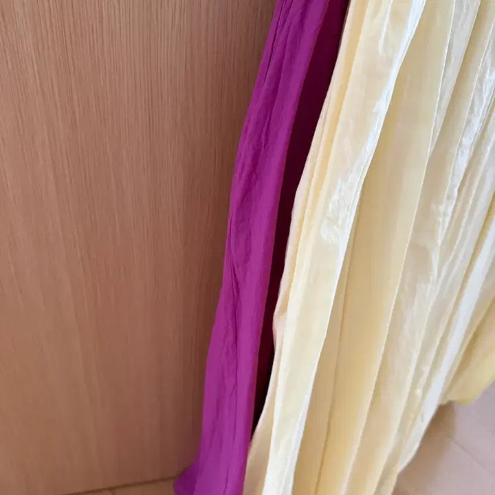 [BUNJANG] Bonpaon Half Skirt - Honey Lemon, Magenta Pink / (새상품) 본빠옹 하프스커트 - 허니레몬, 마젠타핑크