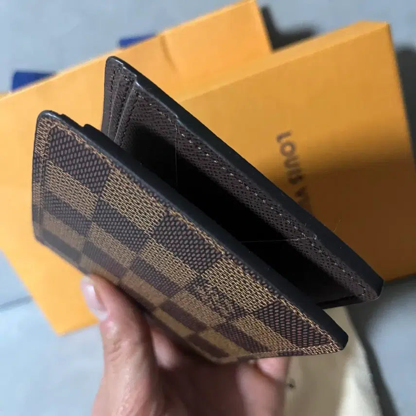 [BUNJANG] Louis Vuitton Damier Multiple Wallet / [새상품] 루이비통 다미에 멀티플월릿 반지갑