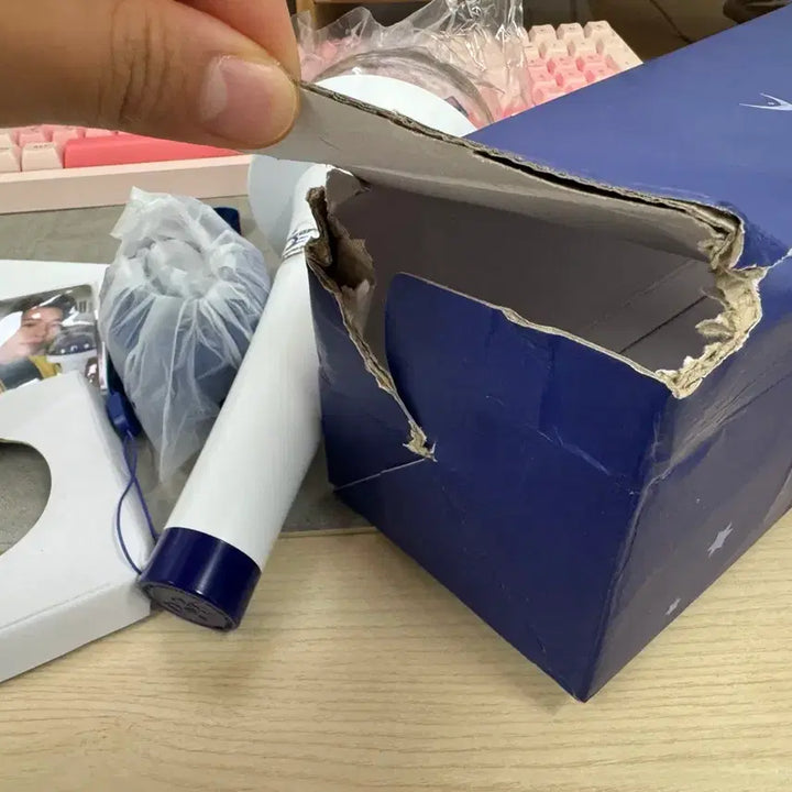 [SOLD OUT] 슈퍼주니어 D&amp;E 응원봉 (박스 파손 및 파츠 없음)