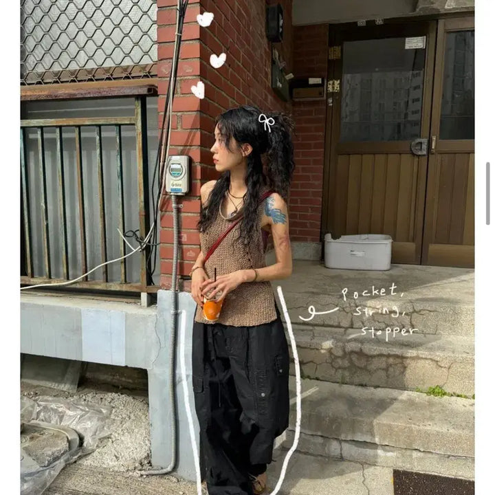 [BUNJANG] Moae House Deck Pocket Balloon Pants Cargo Pants / 모래하우스 deck pocket balloon pants 카고바지