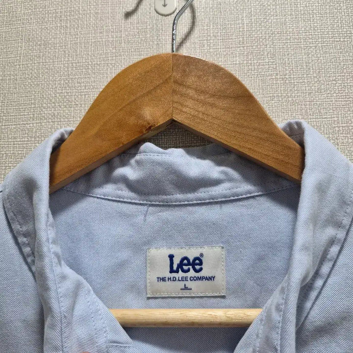 [BUNJANG] (L) Lee 리 옥스포드 버튼 다운 반팔 셔츠 / (L) Lee 리 옥스포드 버튼 다운 반팔 셔츠