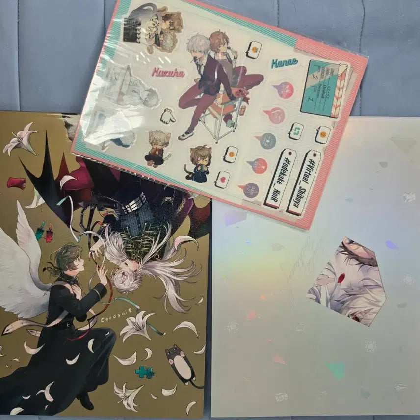 [BUNJANG] ChroNoiR geminate archives3 Illustration Book Set / 쿠로노와 ChroNoiR +geminate archives3