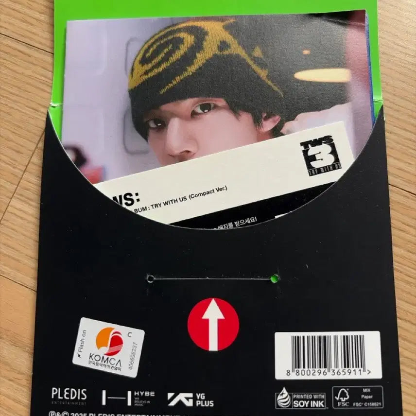 [BUNJANG] TWS Hanjin try with us Compact Version Album + Photocard / 투어스 한진 try with us 마따뛰 컴팩트 버전 앨범 포카+앨범