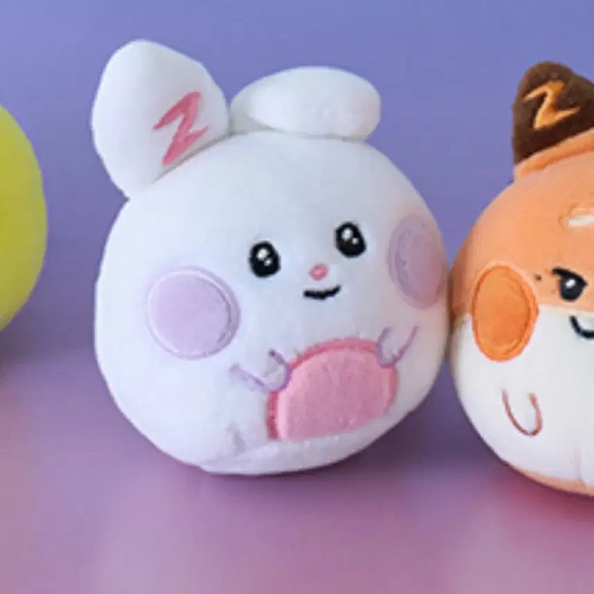 [BUNJANG] Unini Fluffy Face Keyring / 유니니 플러피 얼굴 키링 양도