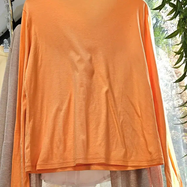 [SOLD OUT] [새상품]오렌지 프릴 면티셔츠(55)