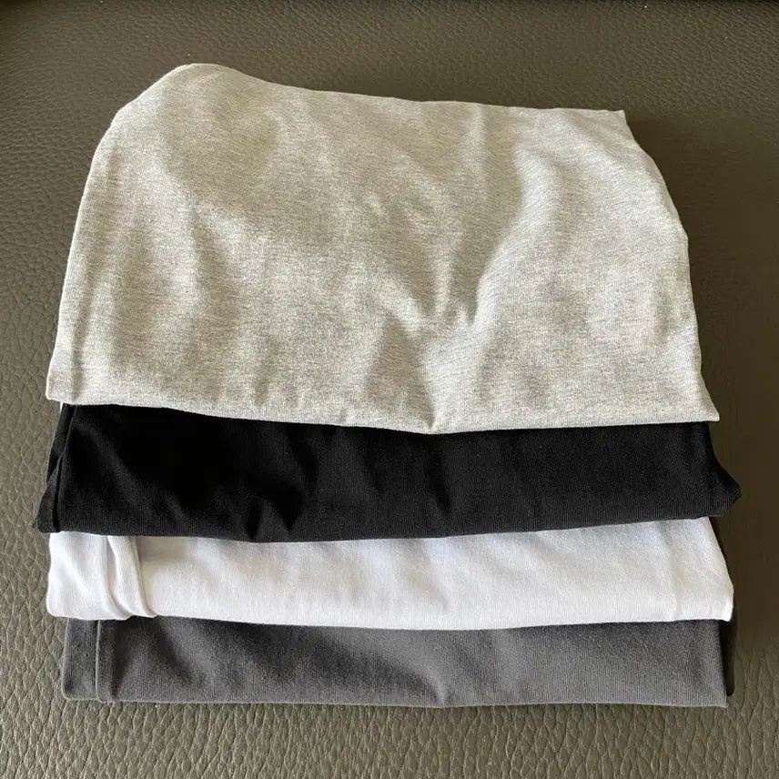 [BUNJANG] Riou CP30 Semi-Oversized T-Shirt Bundle (4 pcs, Size S) / 리우아 cp30 세미오버핏 반팔 4벌 s