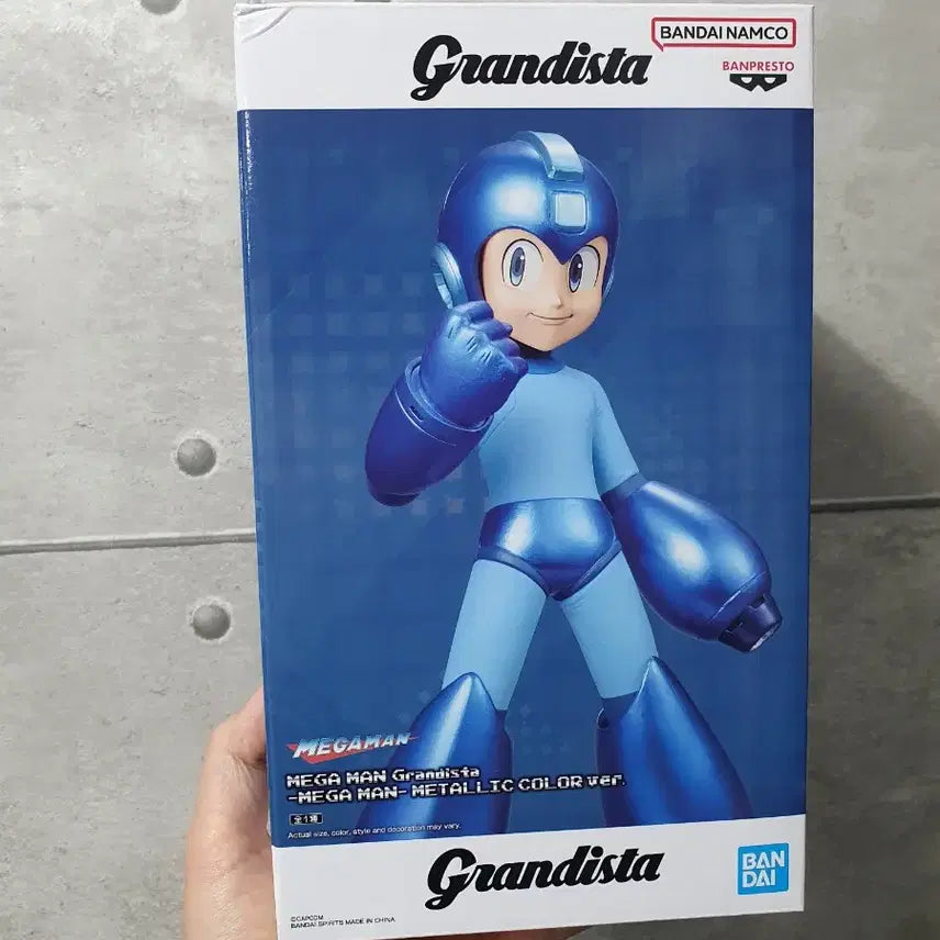 [BUNJANG] Banpresto Rockman Grandista Metallic Version Figure / 반프레스토 록맨 그란디스타 메탈릭 버전 피규어