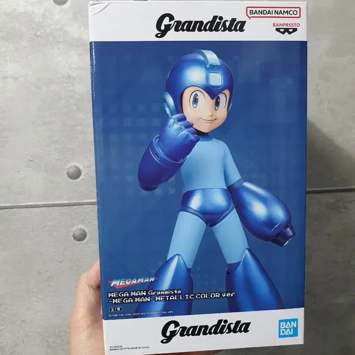 [BUNJANG] Banpresto Rockman Grandista Metallic Version Figure / 반프레스토 록맨 그란디스타 메탈릭 버전 피규어