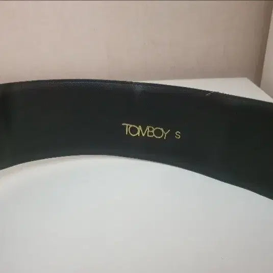 [BUNJANG] TOMBOY Vintage Black Wide Belt / 톰보이(TOMBOY) 빈티지 블랙 와이드 벨트