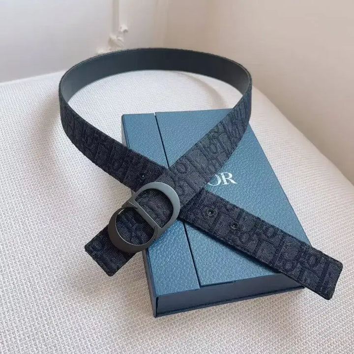[SOLD OUT] 디올 패션 캐주얼 비즈니스 남성 벨트 95 폭 3.5cm