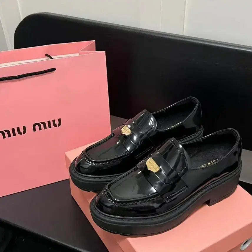 [BUNJANG] Miu Miu Penny Loafers / 미우미우 페니 로퍼