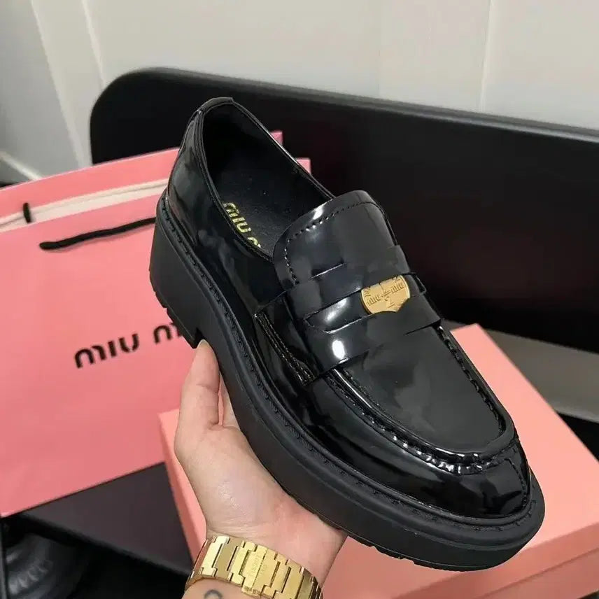 [BUNJANG] Miu Miu Penny Loafers / 미우미우 페니 로퍼