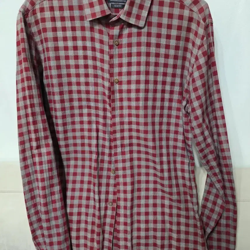 [SOLD OUT] 자라 맨 슬림핏 체크 셔츠