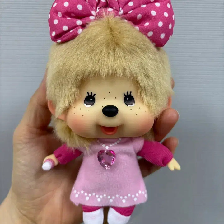 [BUNJANG] Hong Kong Monchhichi Big Head Keychain / 홍콩 몬치치 대두 빅헤드 키링 (택포 6.0)