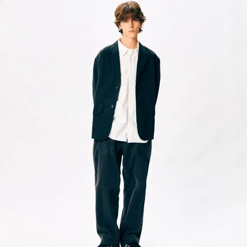 [SOLD OUT] [XL] 에스피오나지 CN 릴렉스드 스포츠 자켓 블랙