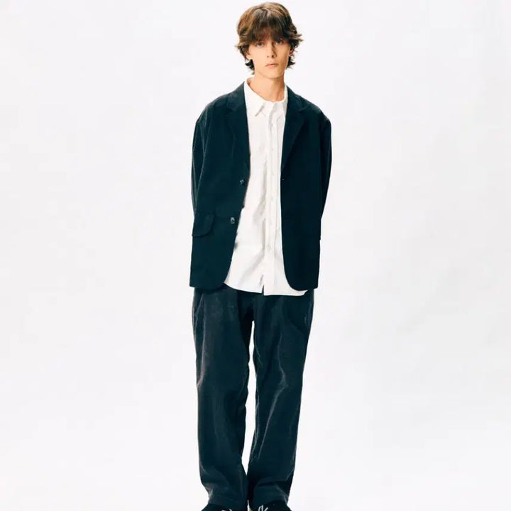 [SOLD OUT] [XL] 에스피오나지 CN 릴렉스드 스포츠 자켓 블랙