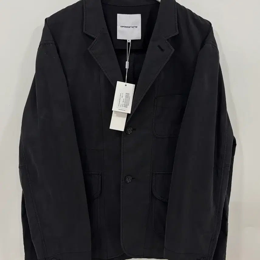 [SOLD OUT] [XL] 에스피오나지 CN 릴렉스드 스포츠 자켓 블랙