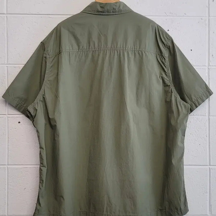 [BUNJANG] H&amp;M Oversized Half-Zip Shirt / [110.XXL.오버핏] H&amp;M(에이치엔엠) 반집업 오버핏 셔츠 판매