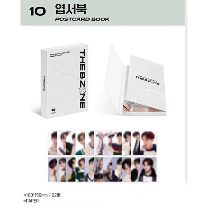 [BUNJANG] The Boyz B-ZONE Fan-Con Postcard Book / (미개봉)더보이즈 B-ZONE 팬콘 엽서북