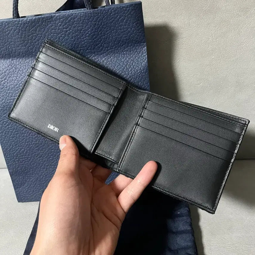 [SOLD OUT] [새상품급] 디올 오블리크 반지갑