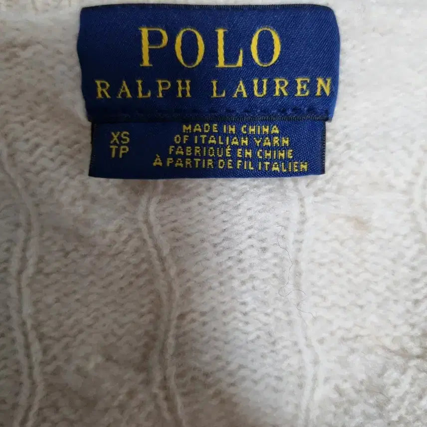 [BUNJANG] Polo Ralph Lauren Cashmere Blend V-Neck Knit Sweater / 폴로 랄프로렌 V넥 캐시미어 혼방 니트