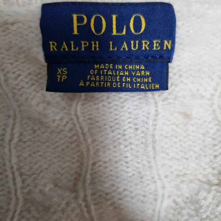 [BUNJANG] Polo Ralph Lauren Cashmere Blend V-Neck Knit Sweater / 폴로 랄프로렌 V넥 캐시미어 혼방 니트
