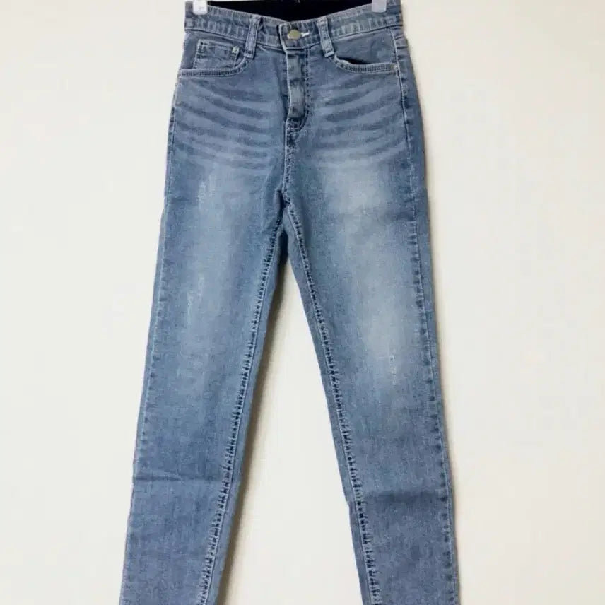 [SOLD OUT] 연청 일자 밴딩 데님 바지